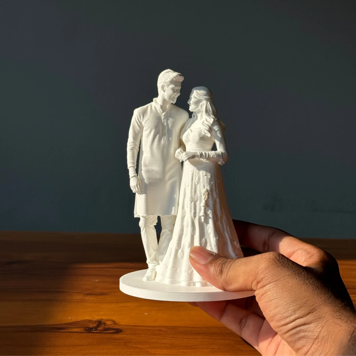 Miniature, side view